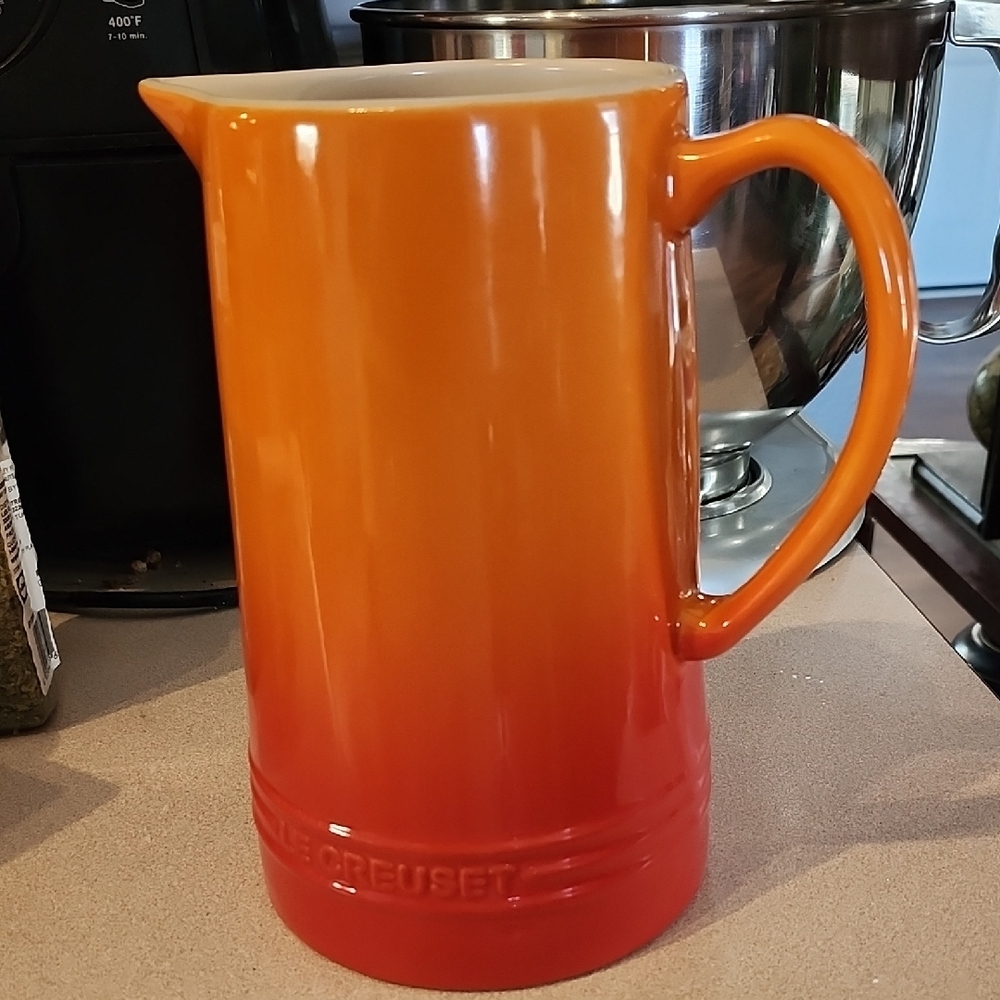 Le Creuset Orange Ombre Pitcher